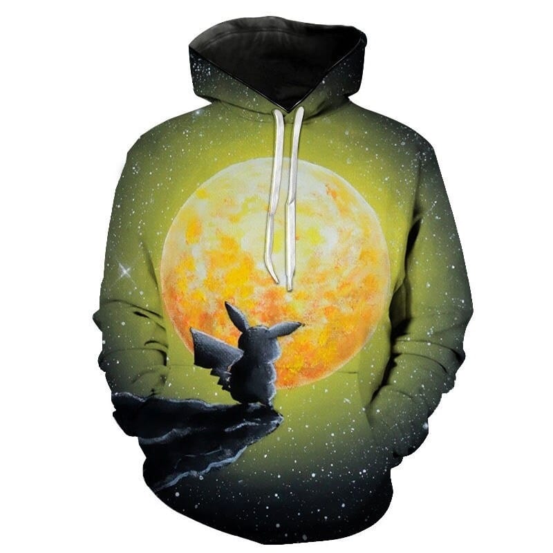 Sudadera Pokémon Pikachu Luna Llena Sudadera Pokémon Pikachu Luna Llena