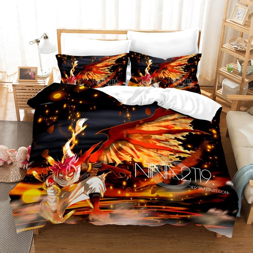 Funda Nórdica Fairy Tail Natsu Dragon Funda Nórdica Fairy Tail Natsu Dragon