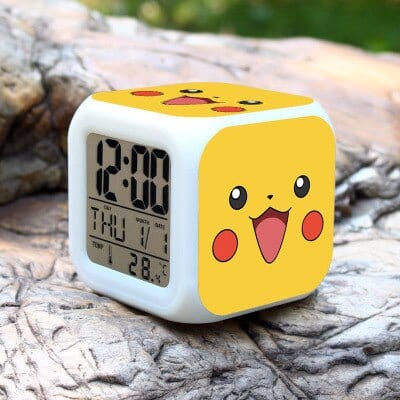 Despertador Pokémon Pikachu Face Despertador Pokémon Pikachu Face
