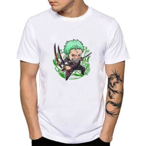 Camiseta One Piece Zoro Traje