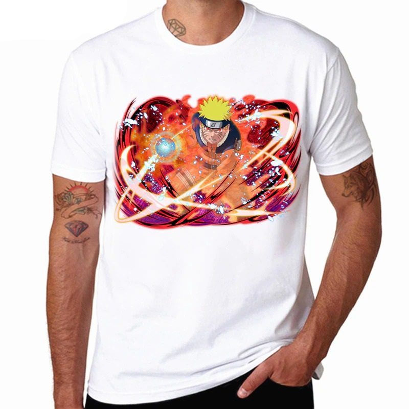 Naruto Chakra Kyubi Camiseta Naruto Chakra Kyubi Camiseta