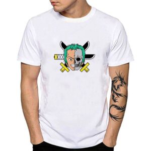 Camiseta One Piece Zoro Skull
