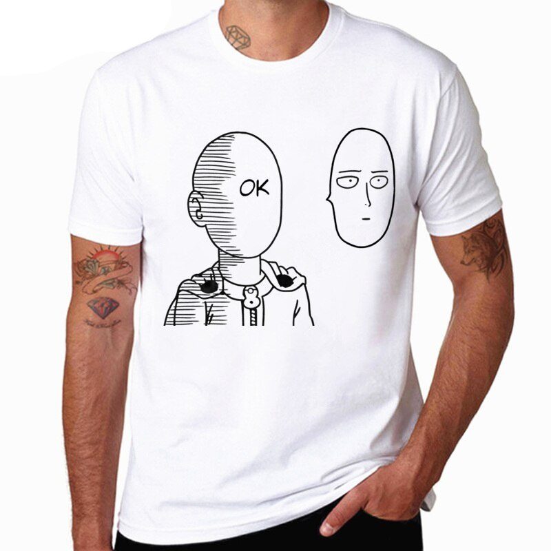 Camiseta One Punch Man Face Camiseta One Punch Man Face