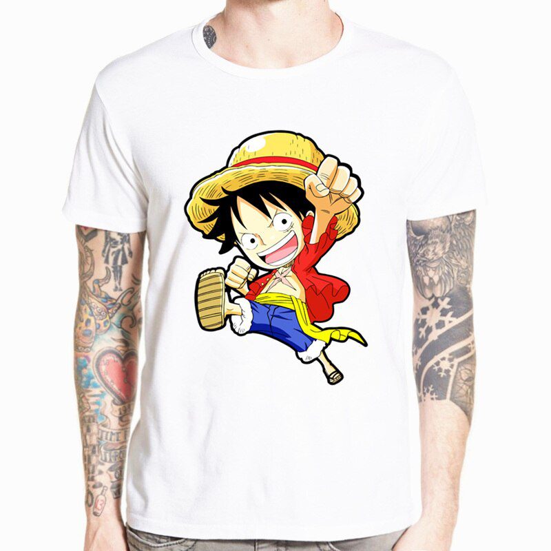 Camiseta One Piece Luffy Chibi Camiseta One Piece Luffy Chibi