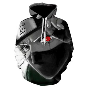 Sudadera Naruto Kakashi Sharingan