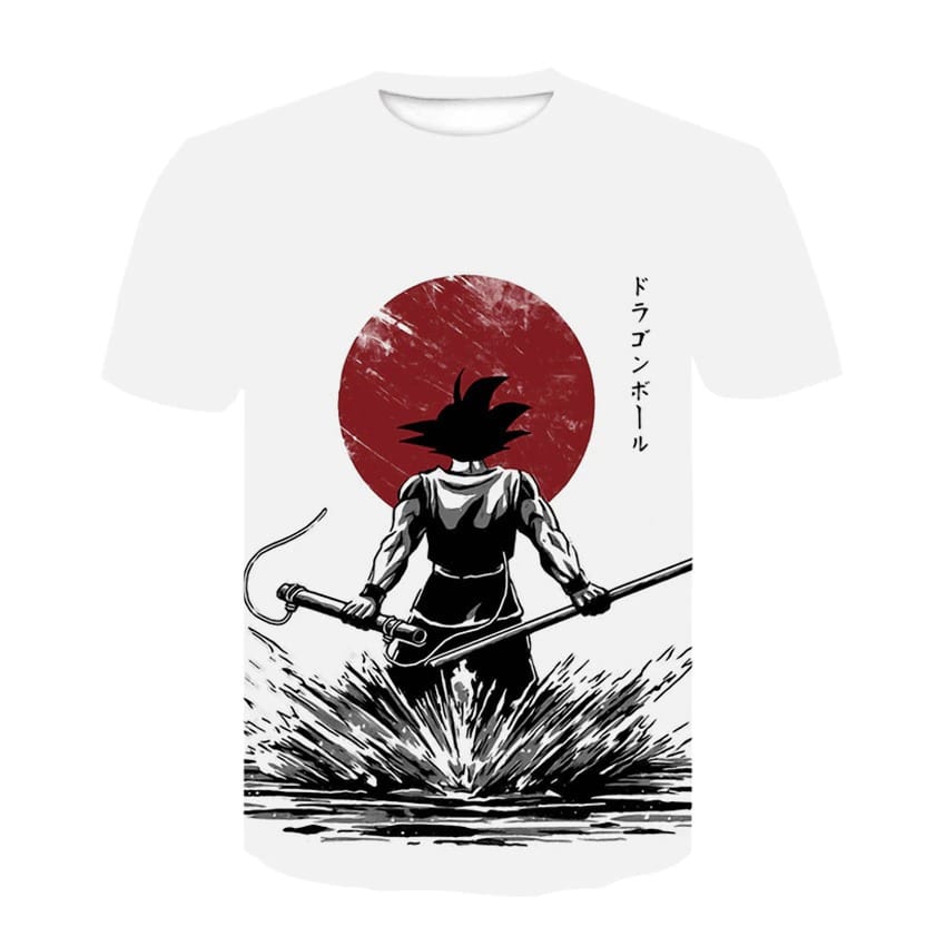 Camiseta Dragon Ball Z Goku Training Camiseta Dragon Ball Z Goku Training