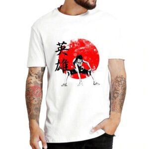Camiseta One Piece Luffy Kanji