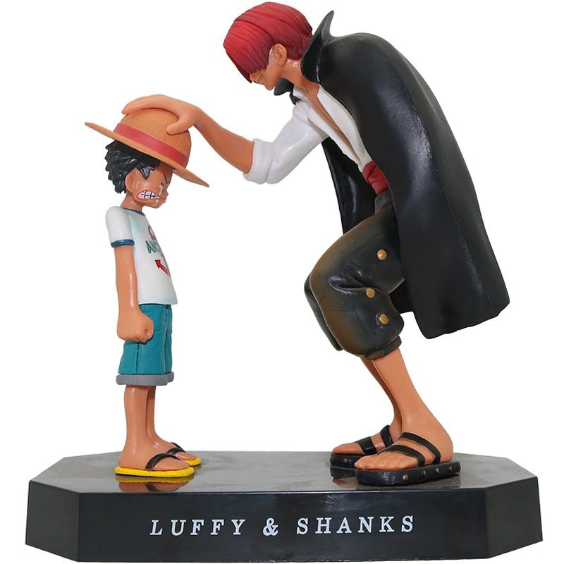 Figura de acción de One Piece Luffy y Sanks Figura de acción de One Piece Luffy y Sanks