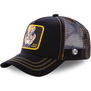 Gorra Dragon Ball Z Majin Vegeta Negra