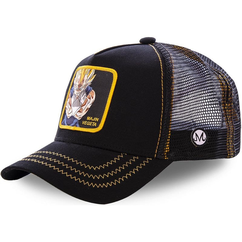 Gorra Dragon Ball Z Majin Vegeta Negra Gorra Dragon Ball Z Majin Vegeta Negra