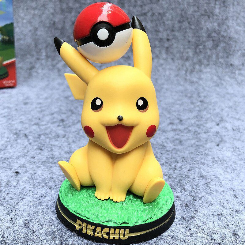 Figura de acción de Pokémon Pikachu Pokeball Figura de acción de Pokémon Pikachu Pokeball