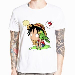 Camiseta One Piece Luffy Parrot