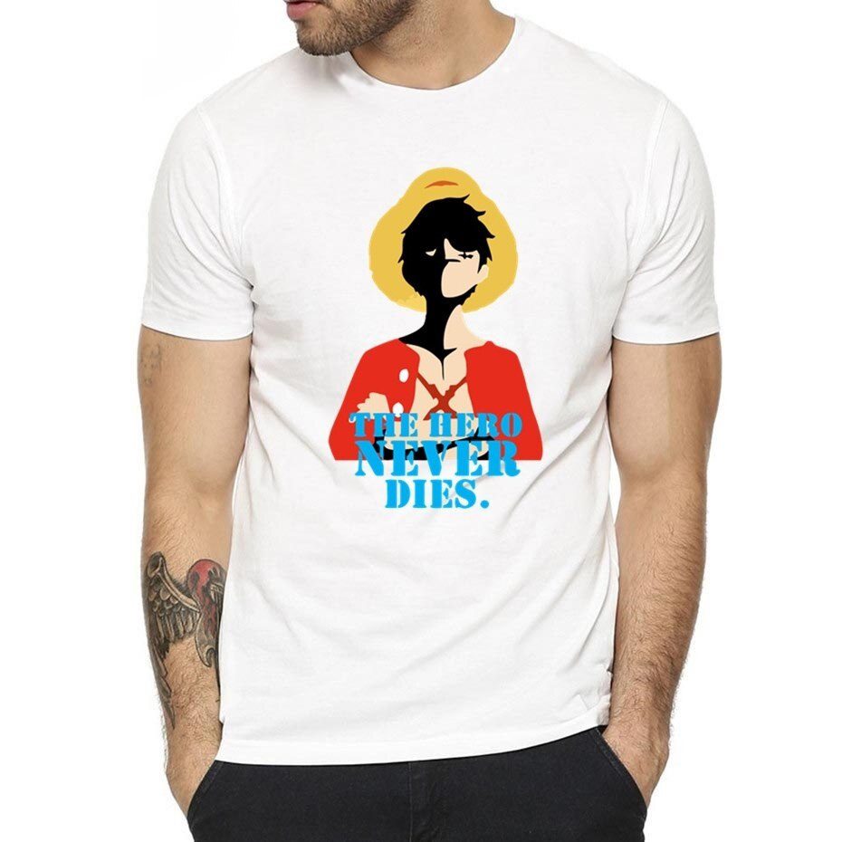 Camiseta One Piece the Hero Never Dies Camiseta One Piece the Hero Never Dies