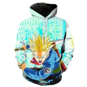 Dragon Ball Z Mirai Trunks Sudadera SSJ 2
