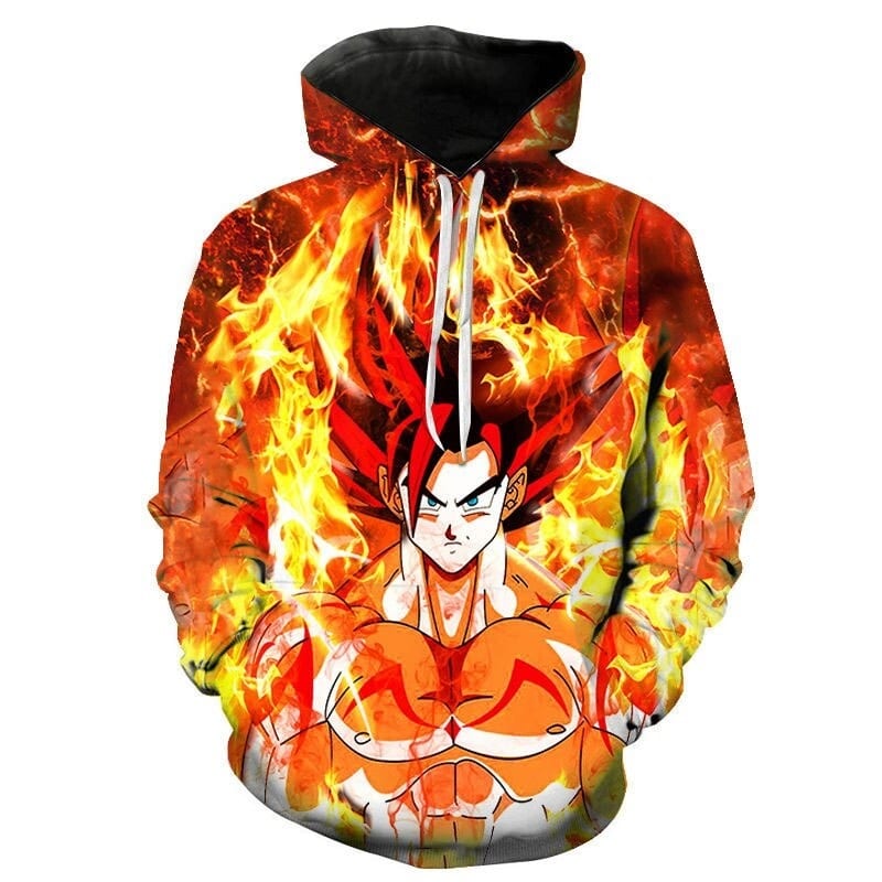 Dragon Ball Super Goku SSG Sudadera Dragon Ball Super Goku SSG Sudadera