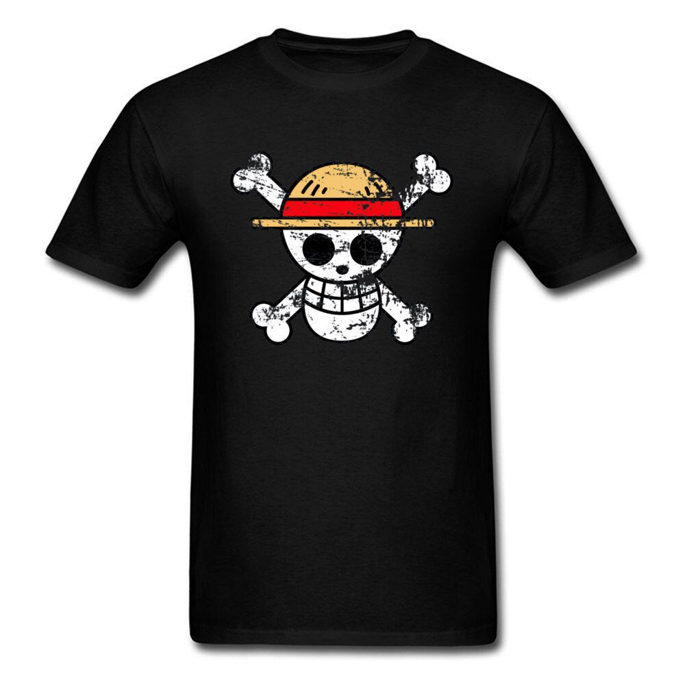 Camiseta One Piece Vintage Logo Negro Camiseta One Piece Vintage Logo Negro