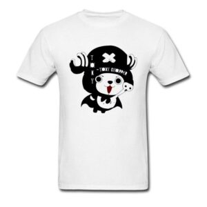 Camiseta One Piece Black and White Chopper