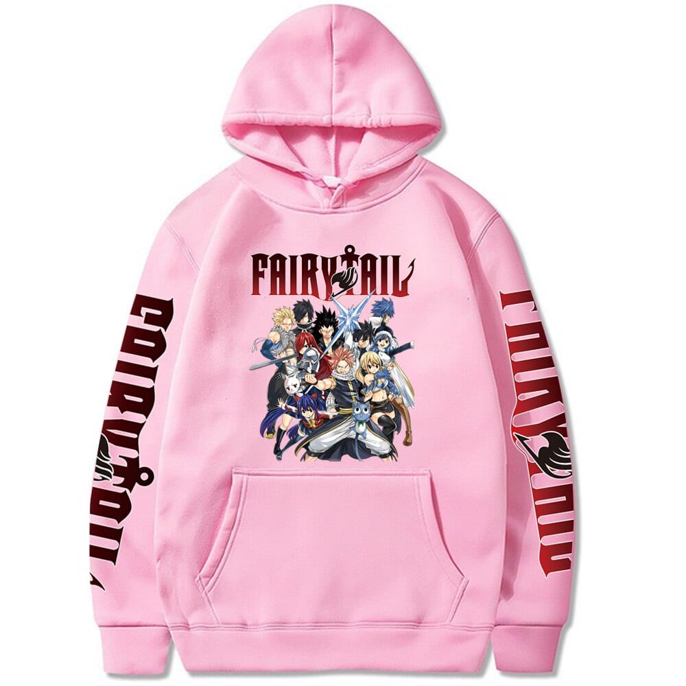 Sudadera Fairy Tail Rosa Sudadera Fairy Tail Rosa