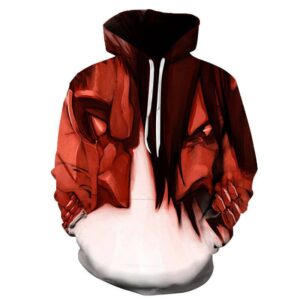 Ataque a los Titanes Sudadera Titán de Ataque vs Titán Blindado