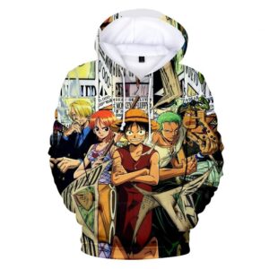 Sudadera One Piece Wanted