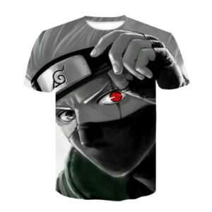 Naruto Kakashi Sharingan Camiseta