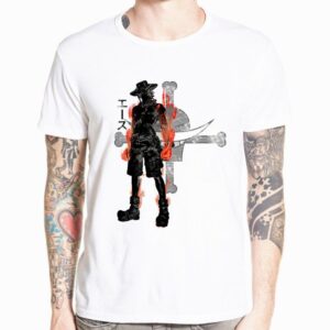 Camiseta One Piece Portgas D. Ace