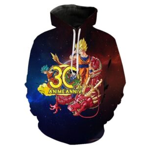 Dragon Ball Z 30 Aniversario Sudadera