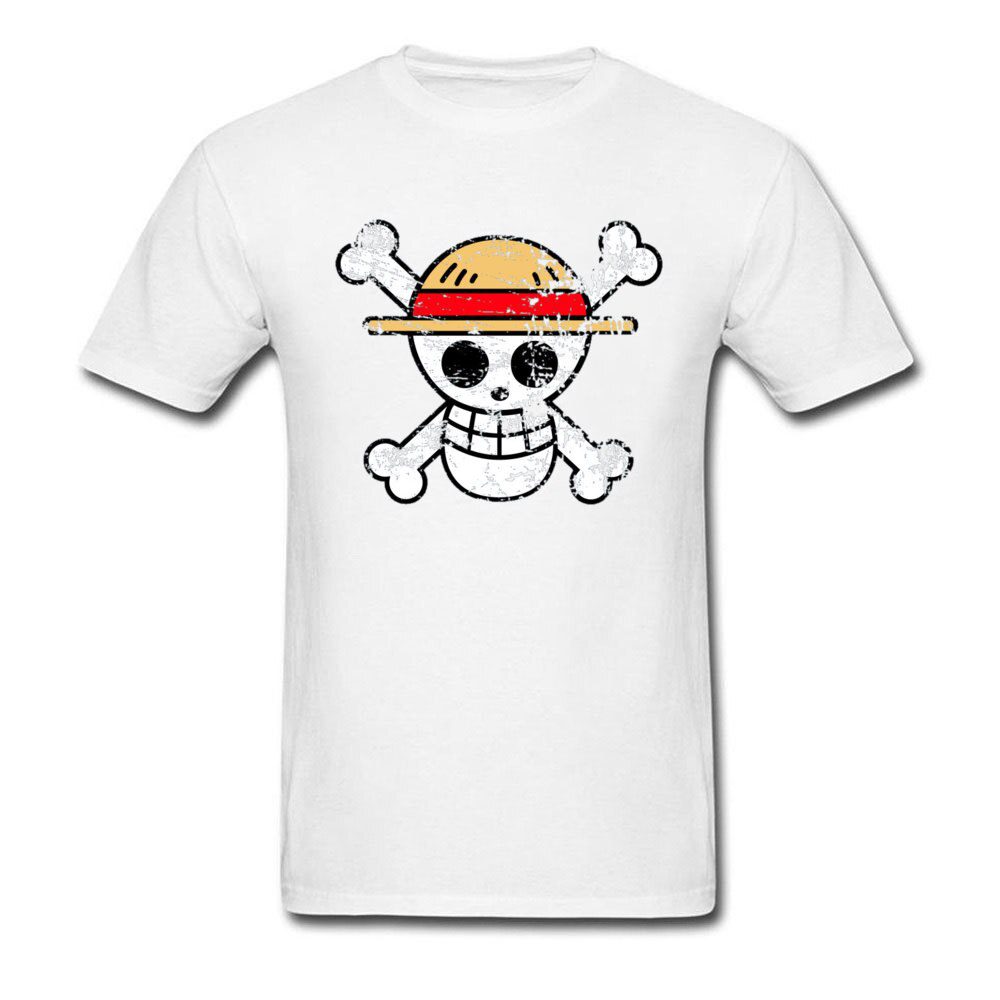 Camiseta One Piece Vintage Logo Blanca Camiseta One Piece Vintage Logo Blanca