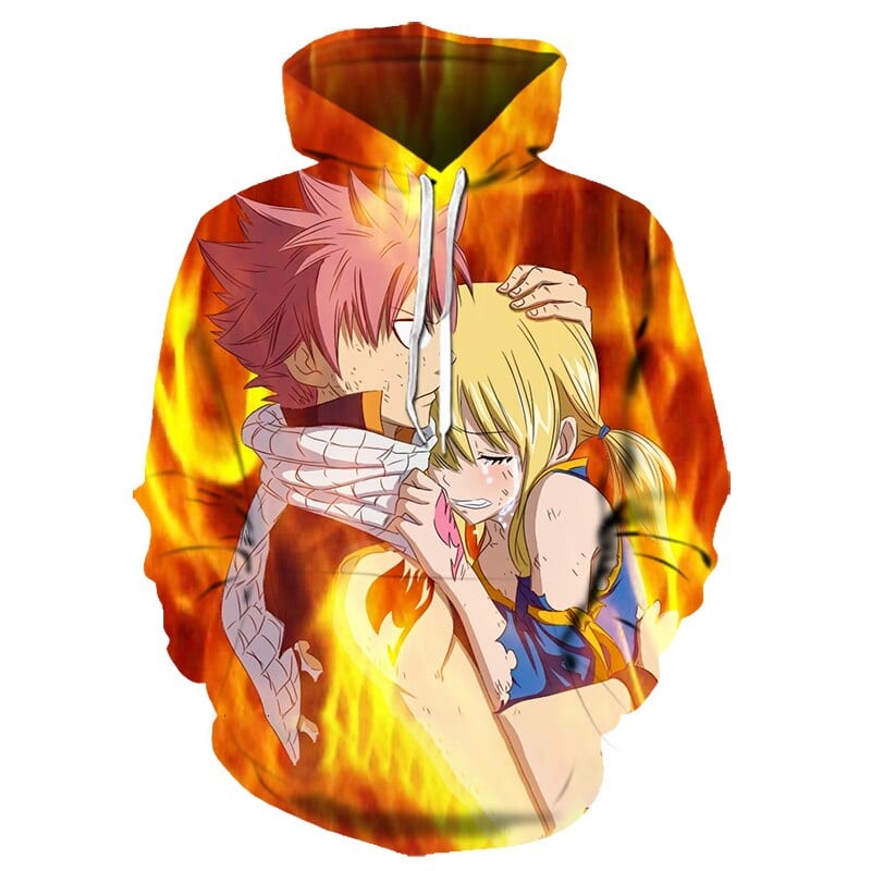Sudadera Fairy Tail Natsu y Lucy Sudadera Fairy Tail Natsu y Lucy