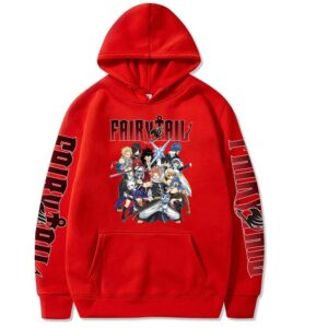 Sudadera Fairy Tail Rojo