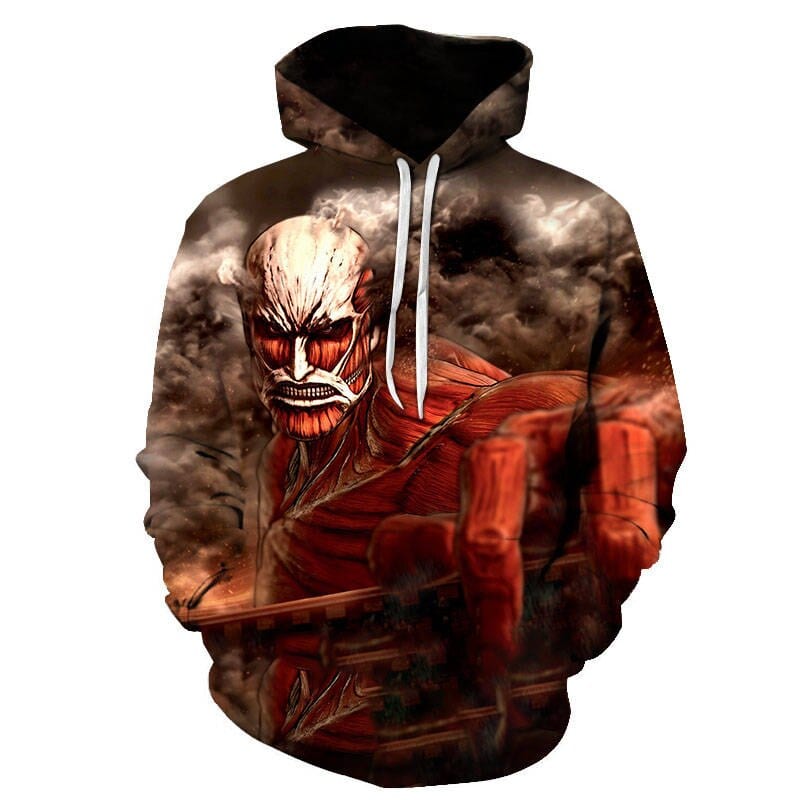 Ataque A Los Titanes Sudadera El Titán Colosal Ataque A Los Titanes Sudadera El Titán Colosal