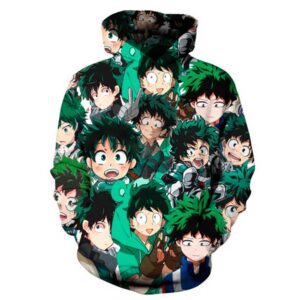Sudadera MHA Izuku Midoriya