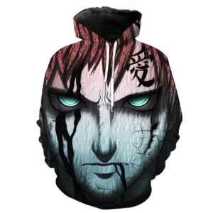 Sudadera Naruto Gaara
