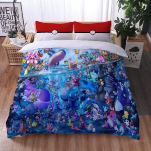 Funda Nórdica Pokémon Tipo Agua