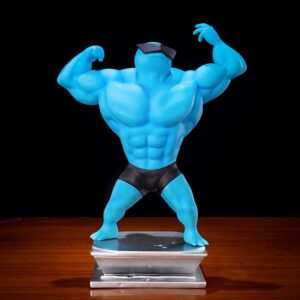 Figura de acción de Pokémon Carapuce Musculoso