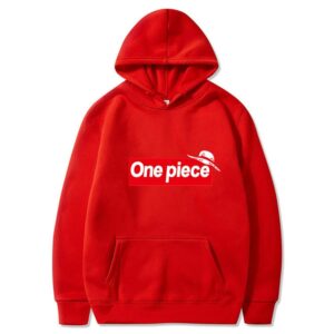 Sudadera One Piece Rojo