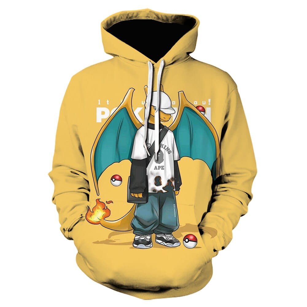 Sudadera Pokémon Firecracker Streetwear Sudadera Pokémon Firecracker Streetwear