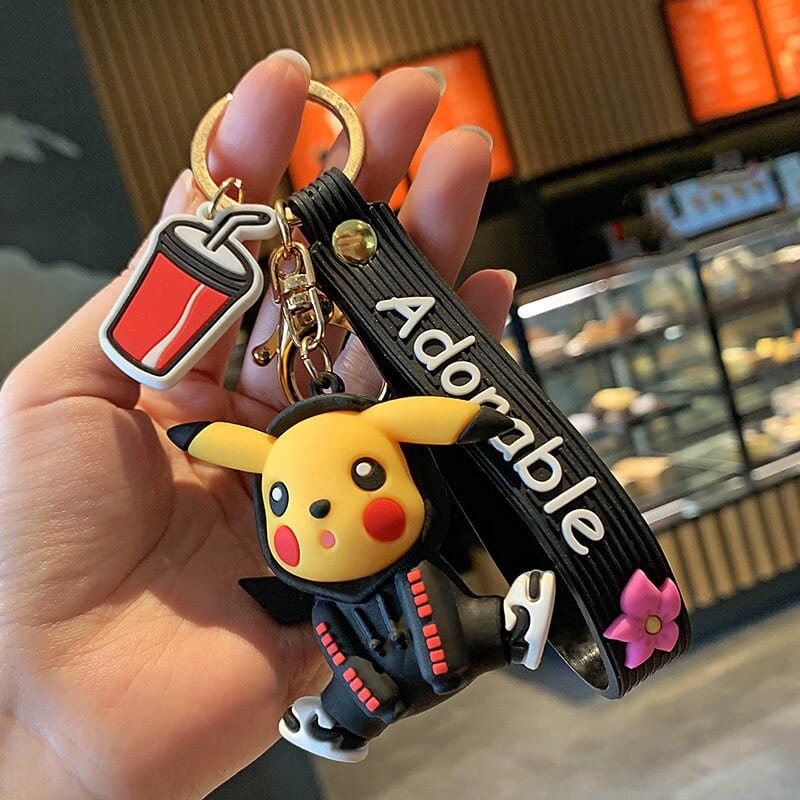 Llavero Pokémon Pikachu Sweat Negro Llavero Pokémon Pikachu Sweat Negro