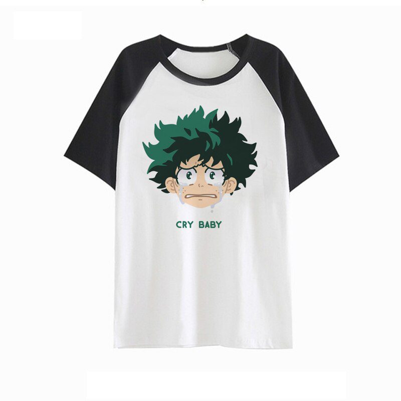 Camiseta My Hero Academia Cry Baby Camiseta My Hero Academia Cry Baby