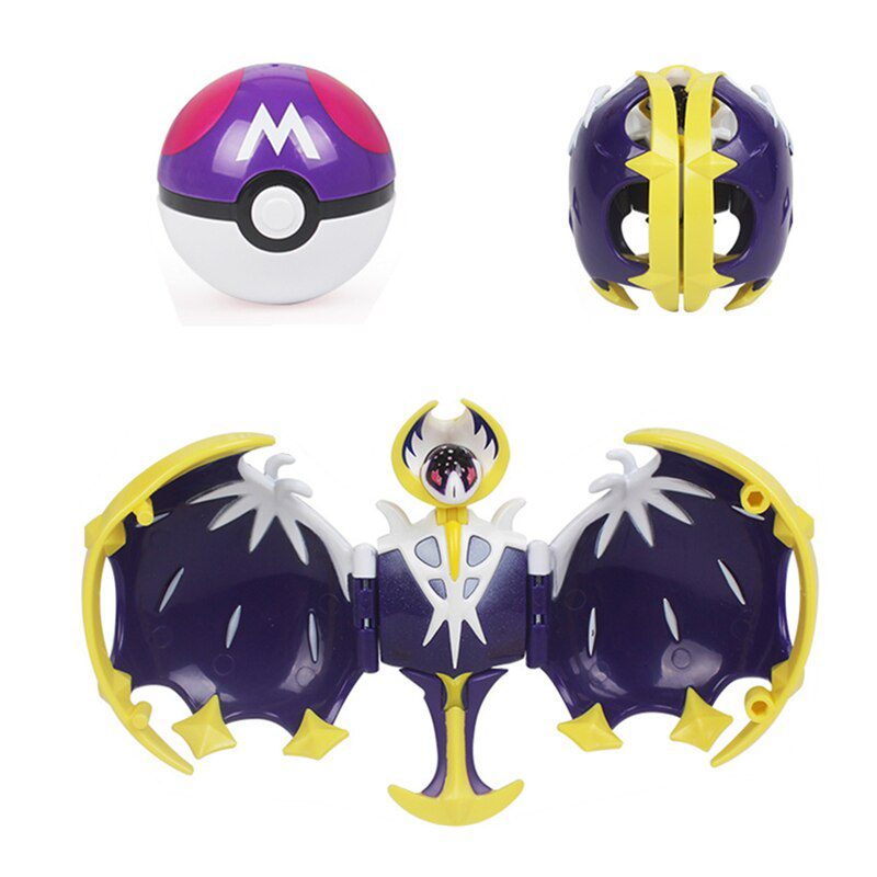 Pokémon Pokéball Lunala figura de acción Pokémon Pokéball Lunala figura de acción
