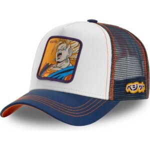 Gorra Dragon Ball Z Vegeto Blanca