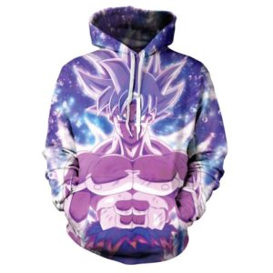 Sudadera Dragon Ball Super Goku Reflejo Trascendental