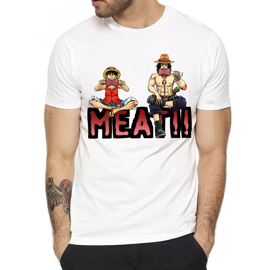 Camiseta One Piece Meat Camiseta One Piece Meat
