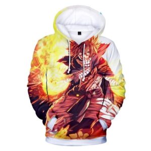 Sudadera Fairy Tail Natsu Cazador de Dragones