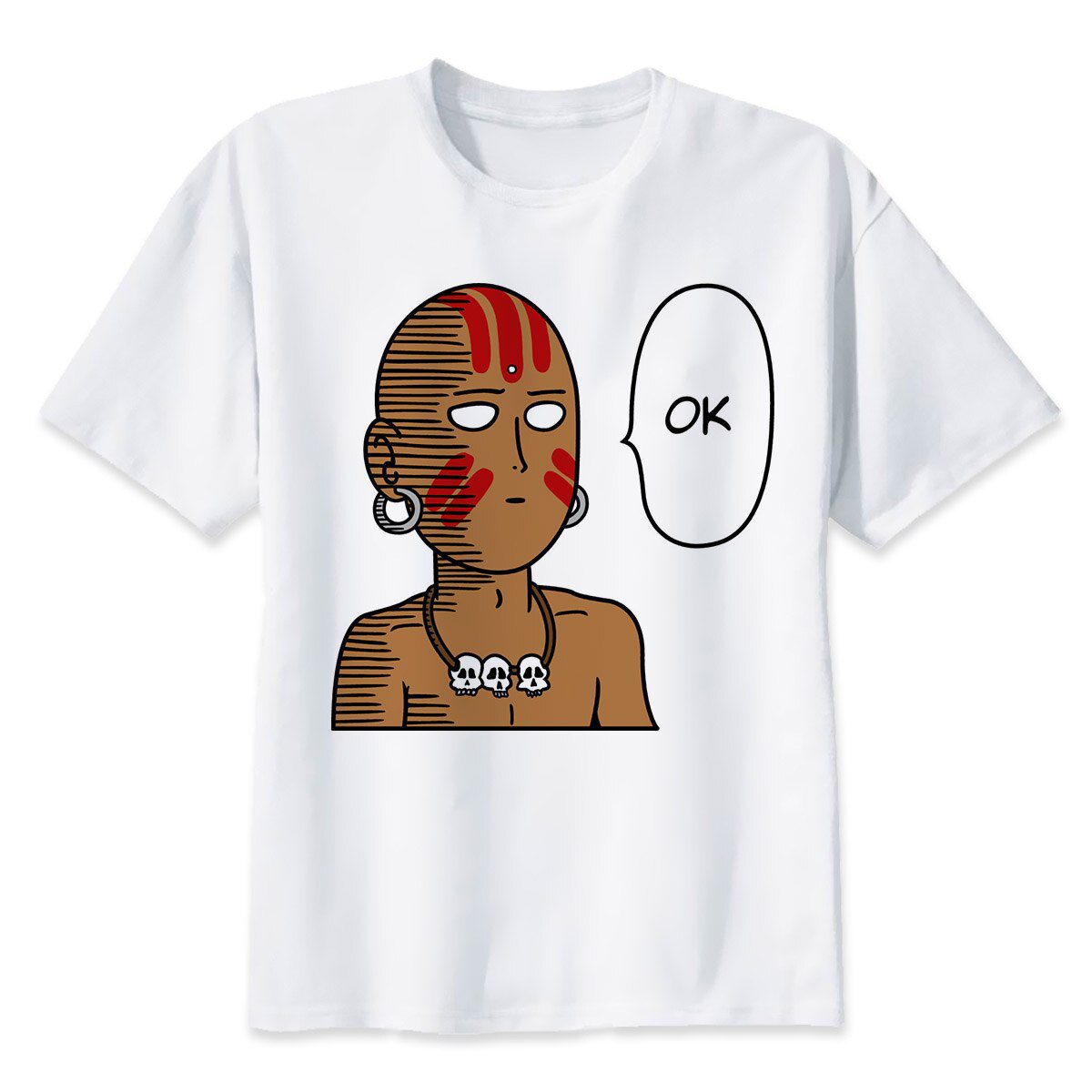 Camiseta One Punch Man Okay Camiseta One Punch Man Okay