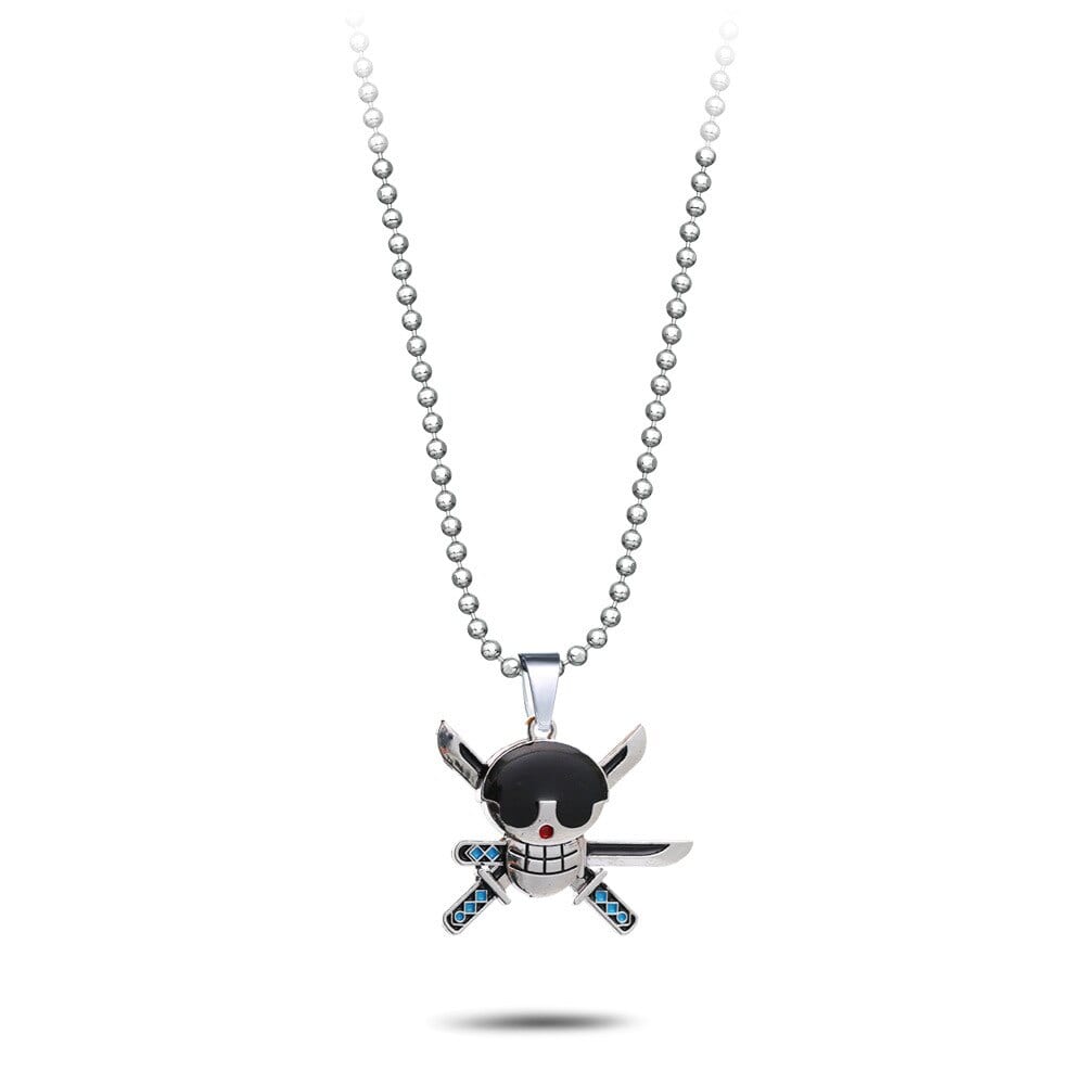 Collar Una Pieza Jolly Roger Roronoa Zoro Collar Una Pieza Jolly Roger Roronoa Zoro