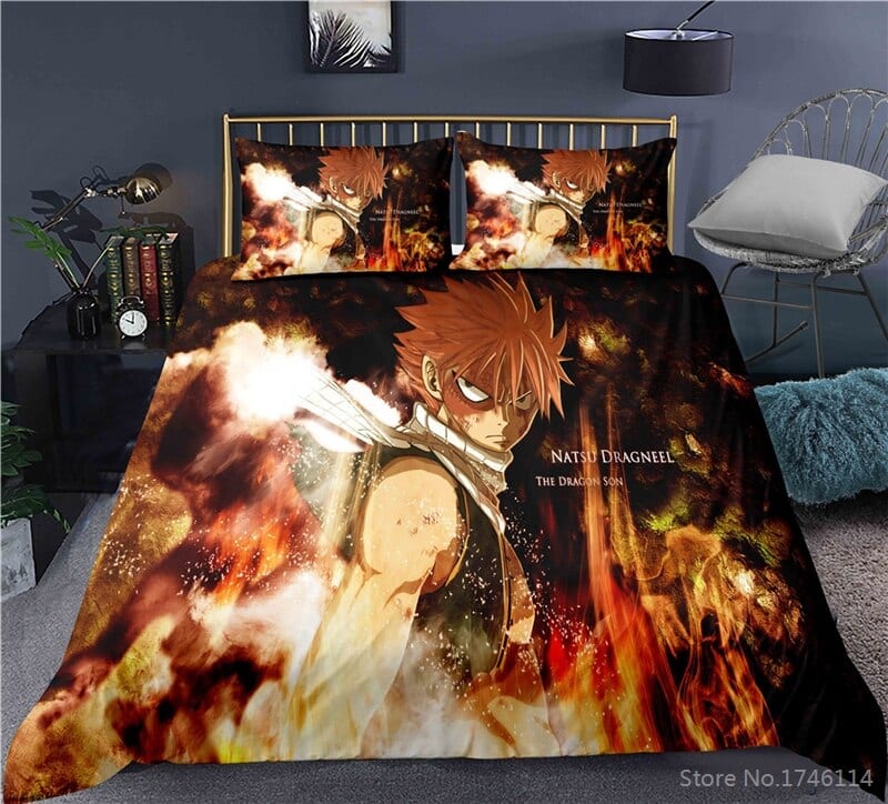 Funda Nórdica Fairy Tail Natsu Dragnir Funda Nórdica Fairy Tail Natsu Dragnir