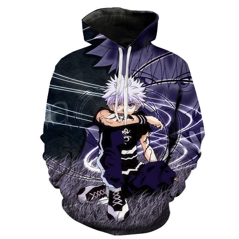 Sudadera Hunter X Kirua Streetwear Sudadera Hunter X Kirua Streetwear
