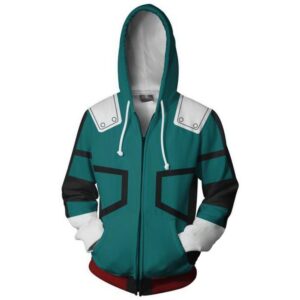 Traje de Izuku con Sudadera de My Hero Academia