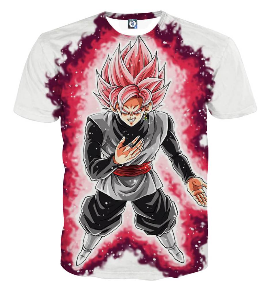 Camiseta DBS Black Goku SSJR Camiseta DBS Black Goku SSJR